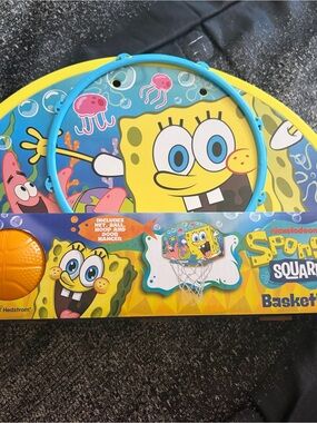 SpongeBob SquarePants Mini Basketball Hoop - NIB